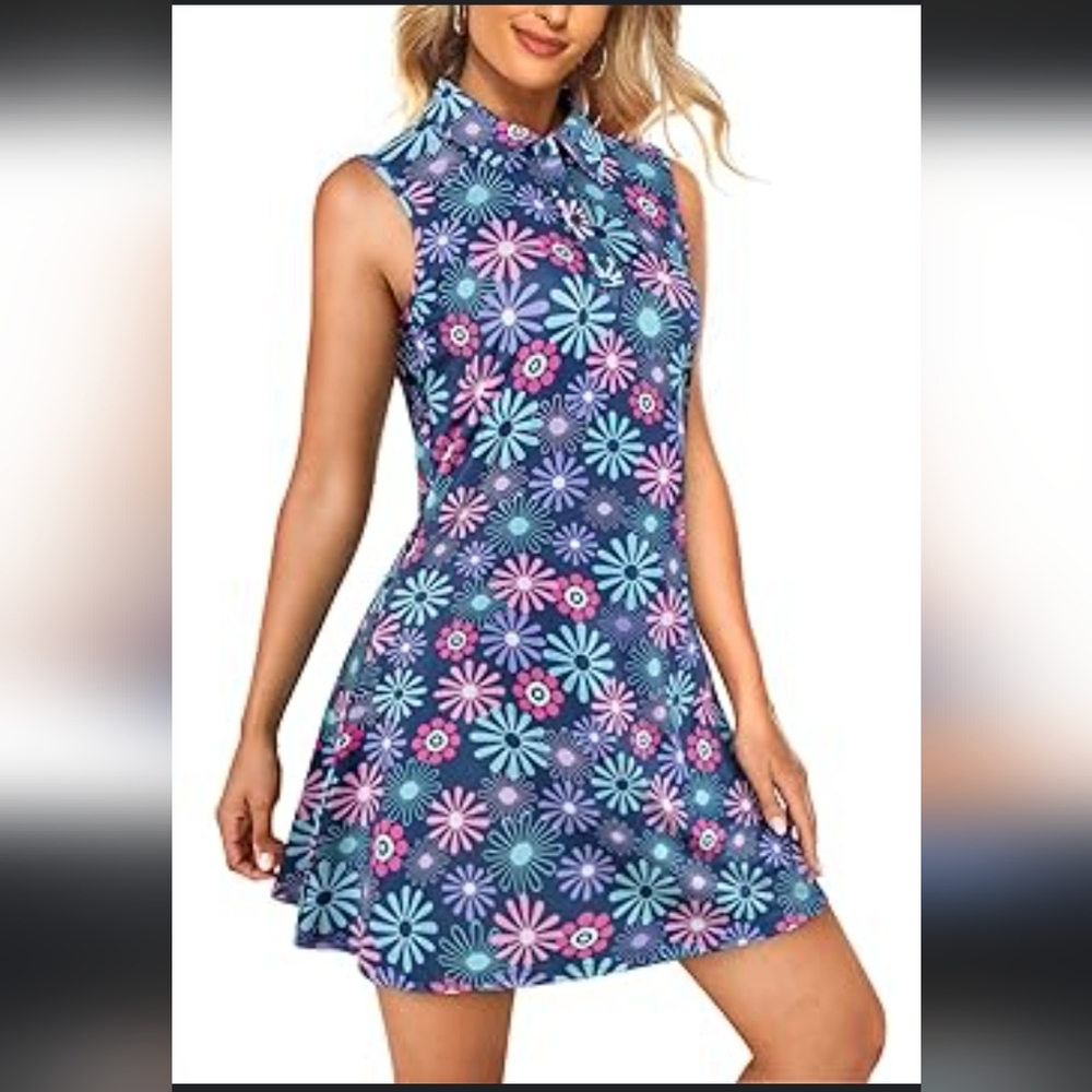 KORALHY floral dress with shorts